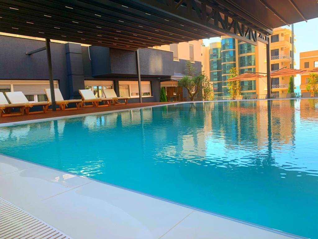 Twin Towers Hotel City & Beach Resort Shëngjin Exterior foto